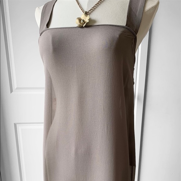 MARNI Silk Midi Dress with Black Lace - Picture 5 of 9